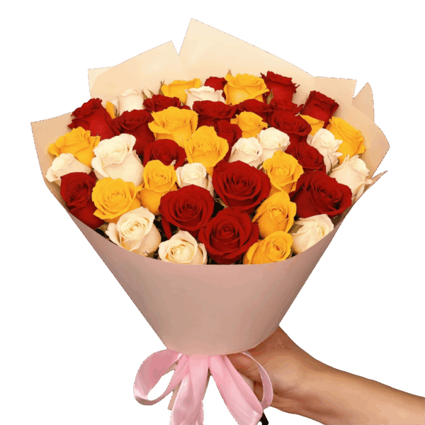 Cali - Colombia, Bouquet 50 rosas